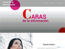 Tablet Screenshot of carasdelainformacion.com